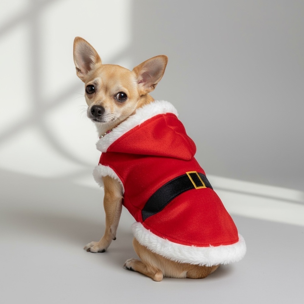 Dog Santa Costume